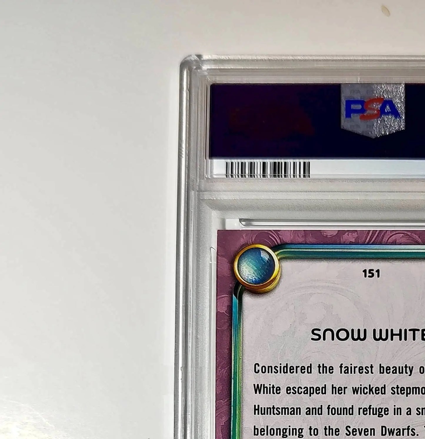 Snow White 2025 Topps Disney Cartoon Princess #151 Card PSA 9 - Non-Sports Card Single