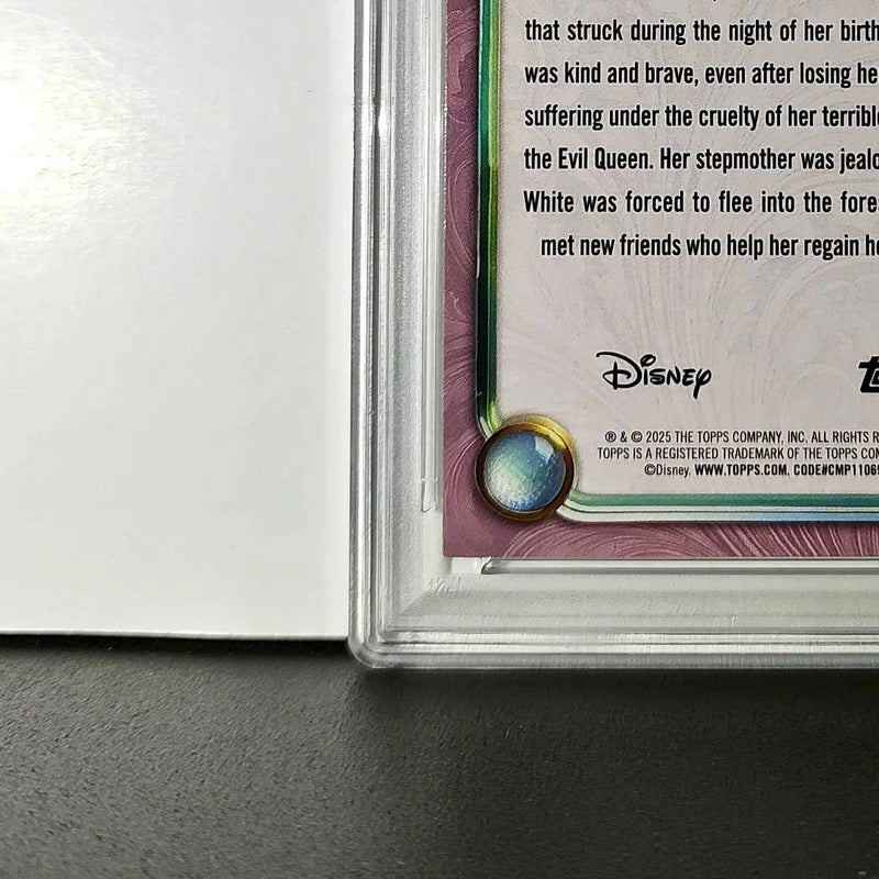 Snow White 2025 Topps Disney Cartoon Princess #171 Card PSA 9 - Non-Sports Card Single