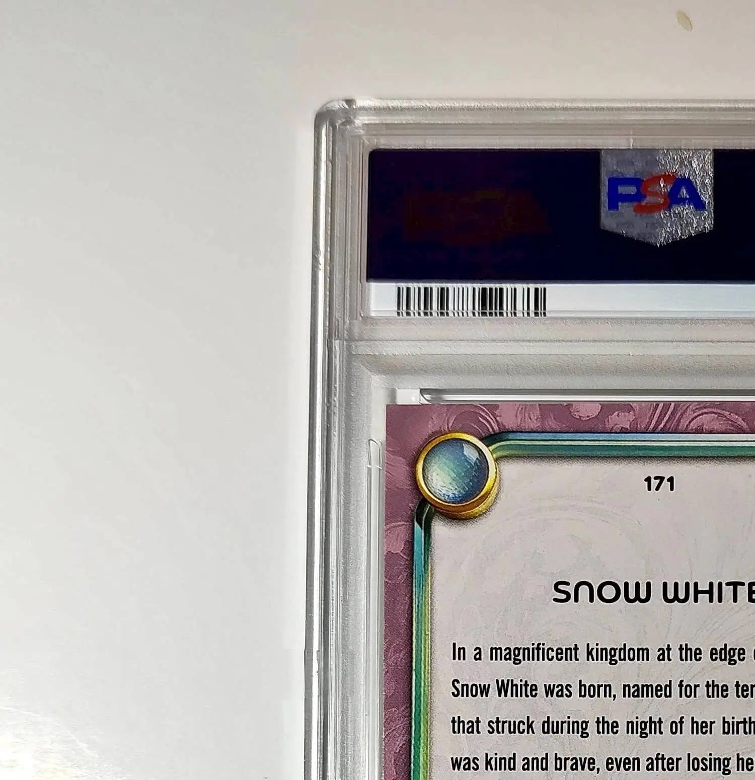Snow White 2025 Topps Disney Cartoon Princess #171 Card PSA 9 - Non-Sports Card Single