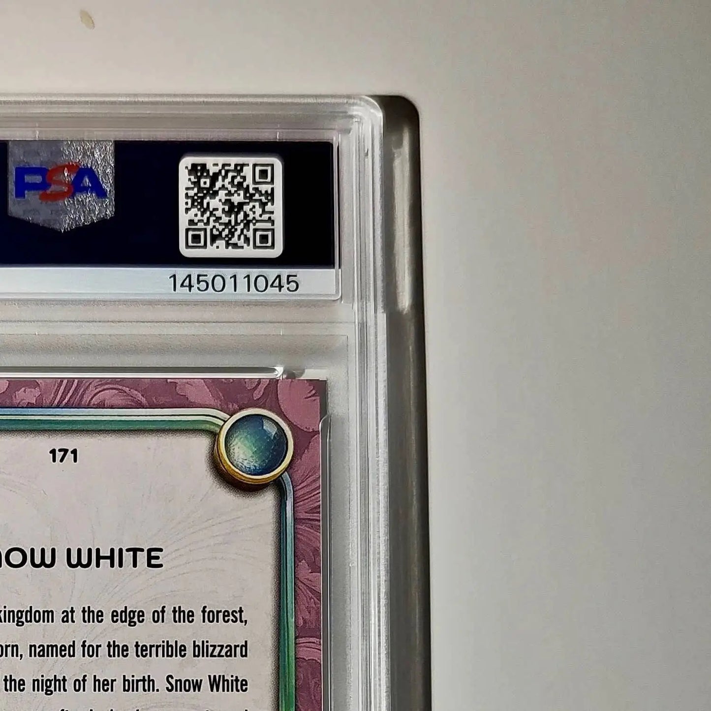 Snow White 2025 Topps Disney Cartoon Princess #171 Card PSA 9 - Non-Sports Card Single