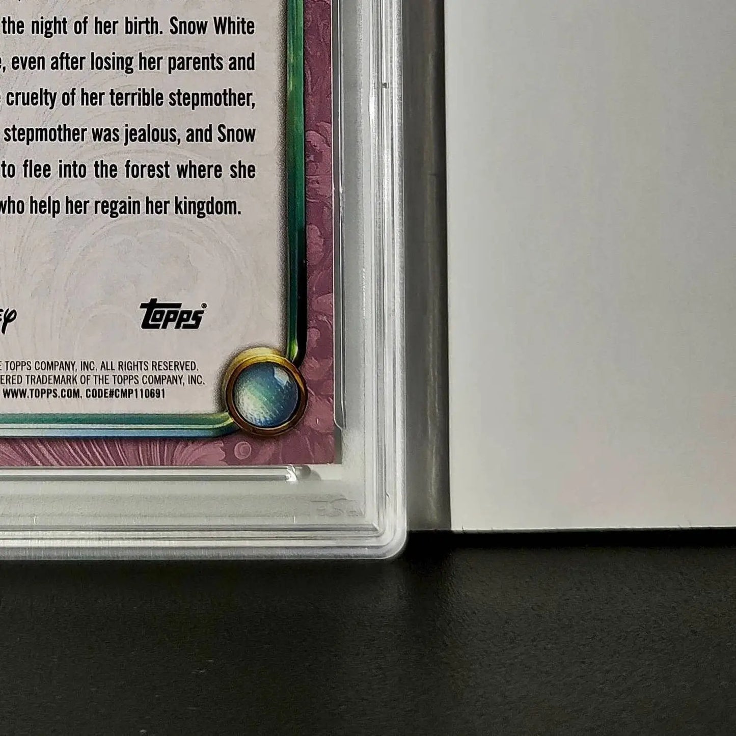 Snow White 2025 Topps Disney Cartoon Princess #171 Card PSA 9 - Non-Sports Card Single