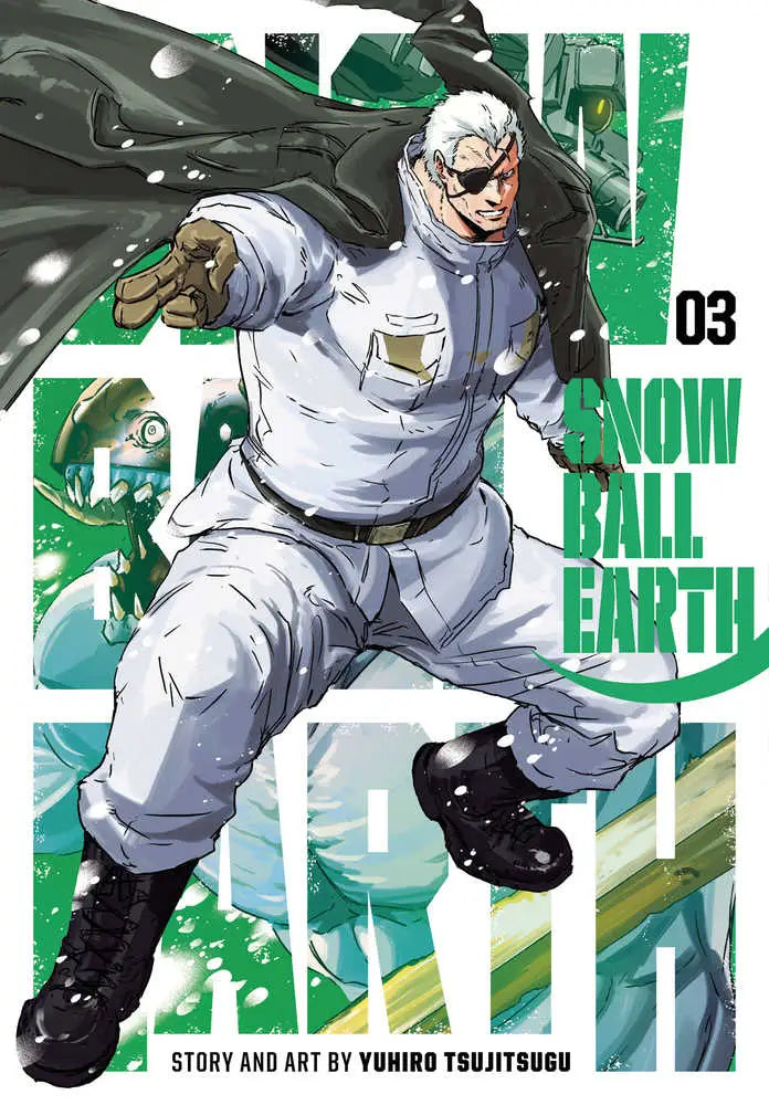 Snow Ball Earth manga volume showcasing human survivors in a snowball earth graphic novel