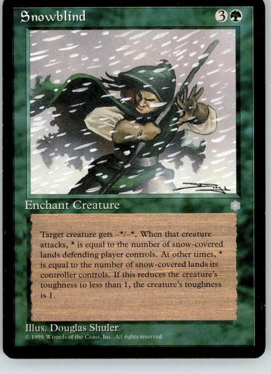 Snowblind - Ice Age - LP Magic: The Gathering - Magic Card Single