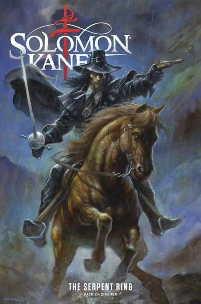 Solomon Kane The Serpent Ring book cover illustrated by Alex Horley
