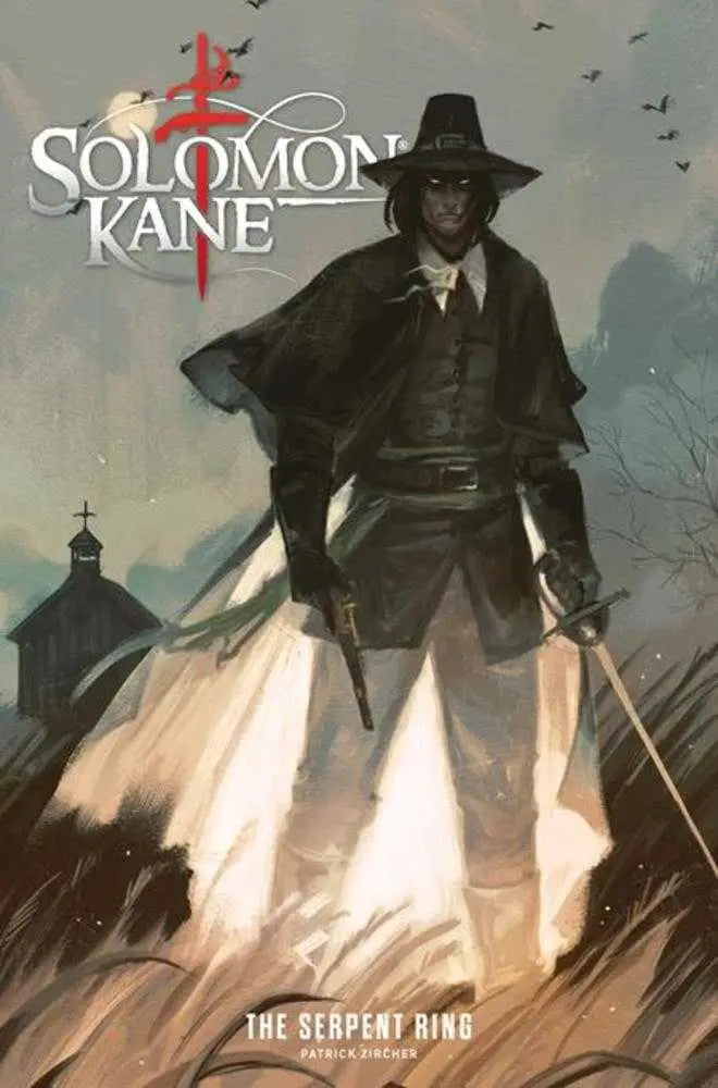 Cover art for Solomon Kane The Serpent Ring Patrick Zircher Jessica Fong artwork