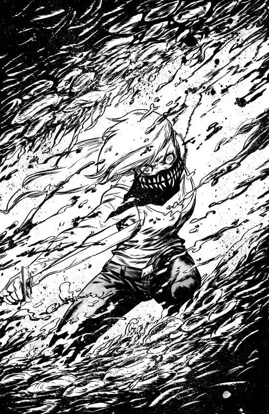 Sinister creature in darkness from Something Is Killing the Children #38 trading cards