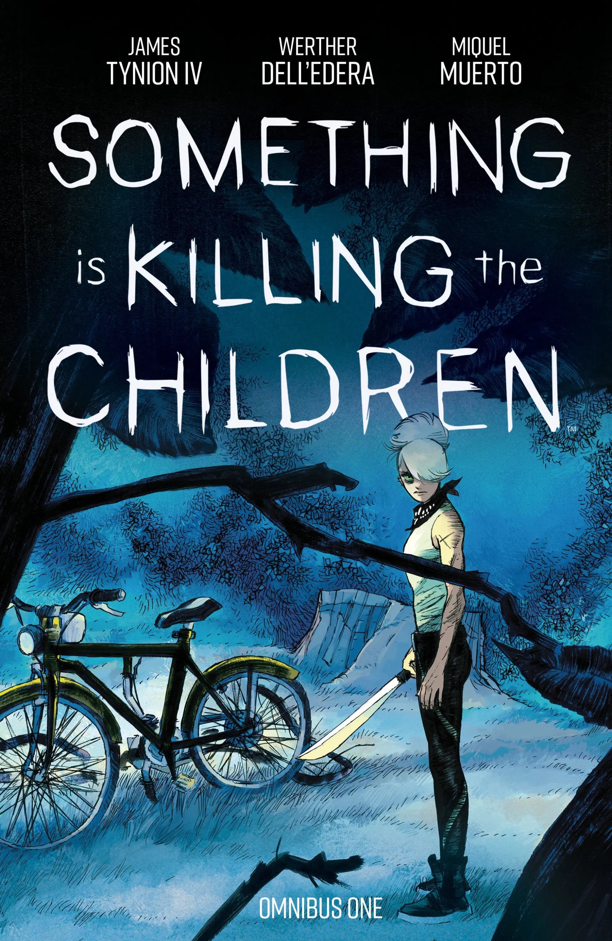 Dark fantasy comic book omnibus with Erica Slaughter art from Something Is Killing The Children Volume 1