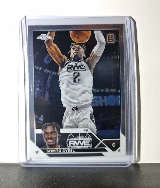 Somto Cyril 2023-24 Topps Chrome Overtime #54 Card RWE - Basketball Card Single