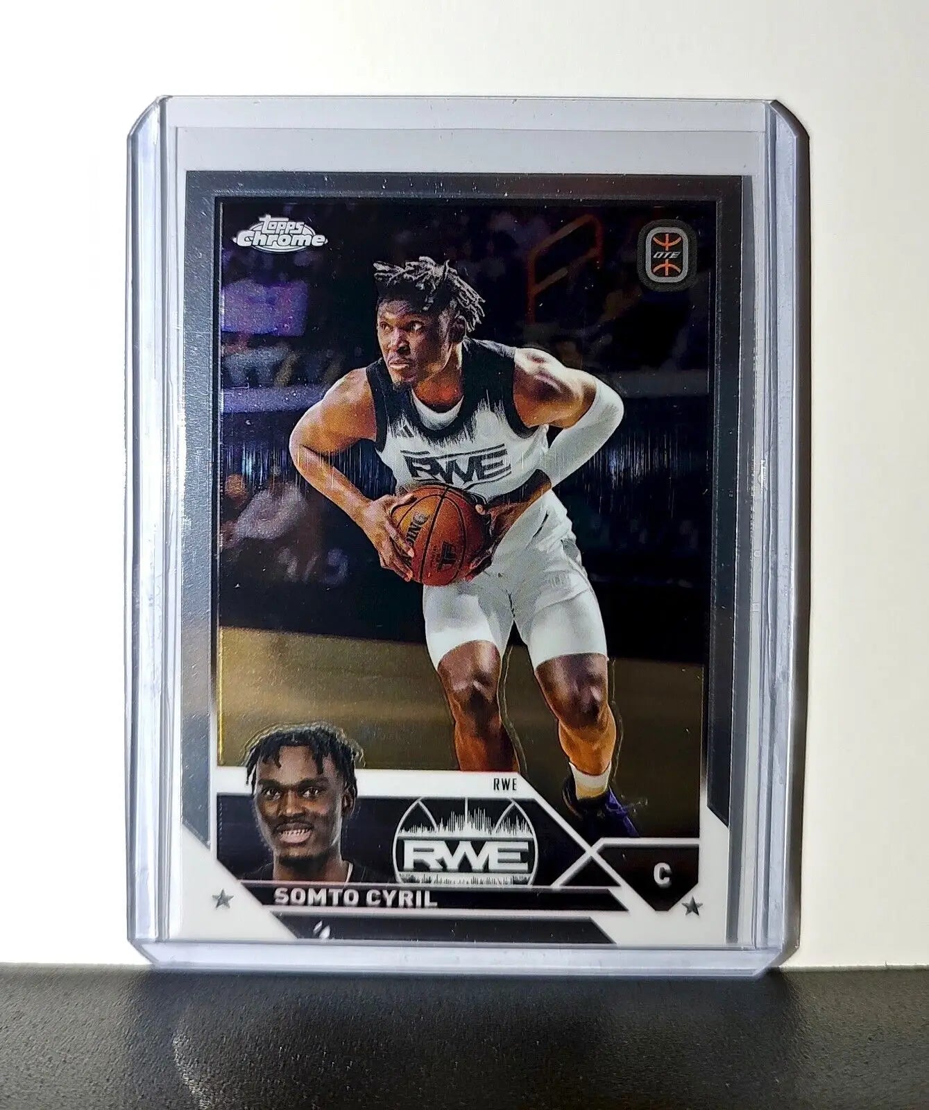 Somto Cyril 2023-24 Topps Chrome Overtime #85 Card RWE - Basketball Card Single