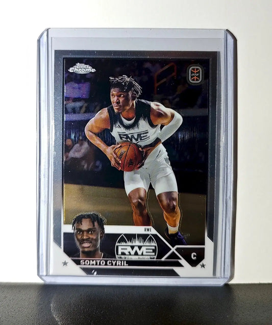Somto Cyril 2023-24 Topps Chrome Overtime #85 Card RWE - Basketball Card Single