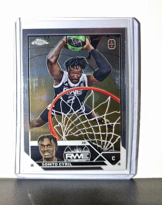 Somto Cyril 2023-24 Topps Chrome Overtime #98 Card RWE - Basketball Card Single
