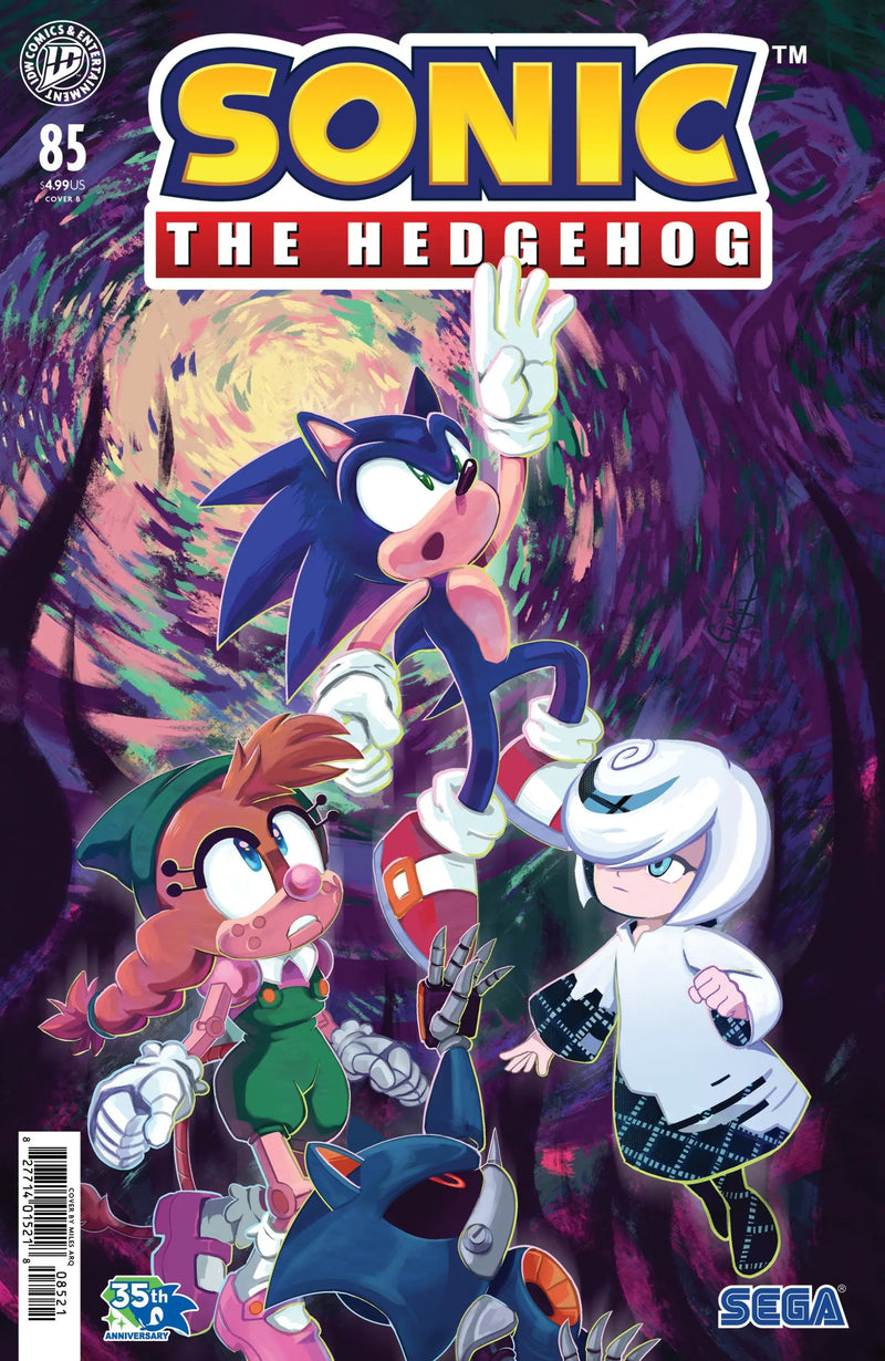Sonic The Hedgehog #85 Variant B (Dutreix) - Comic Book