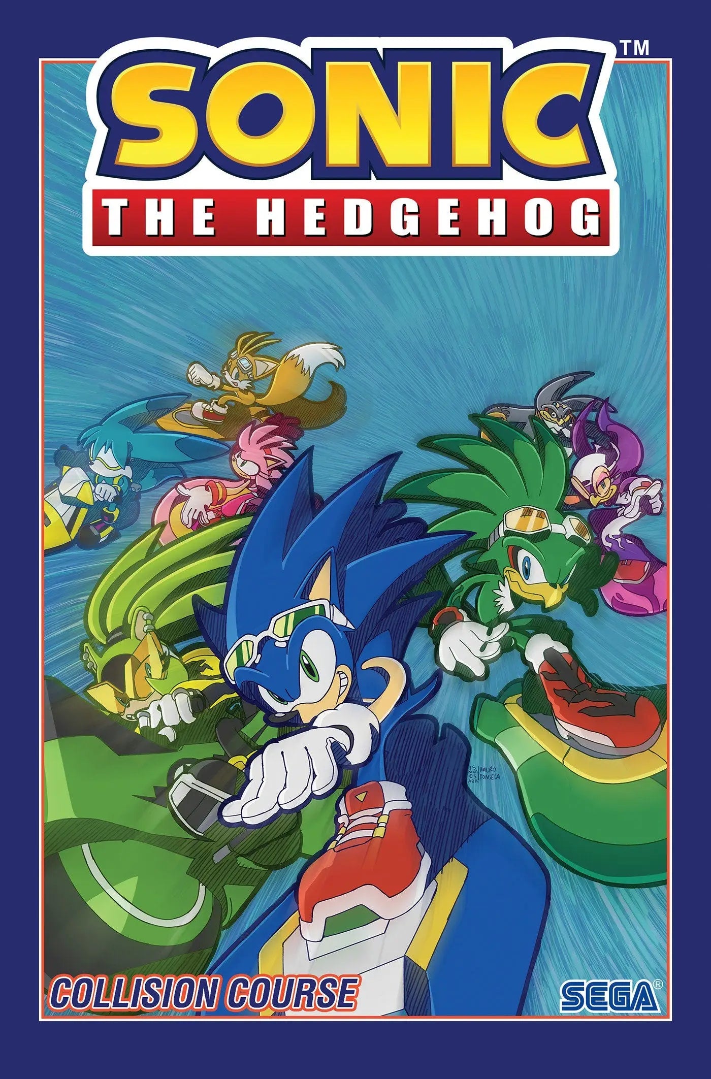 Sonic The Hedgehog Volume. 19: Collision Course - Comic Book