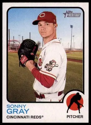 Sonny Gray 2022 Topps Heritage #282 Cincinnati Reds - Baseball Card Single
