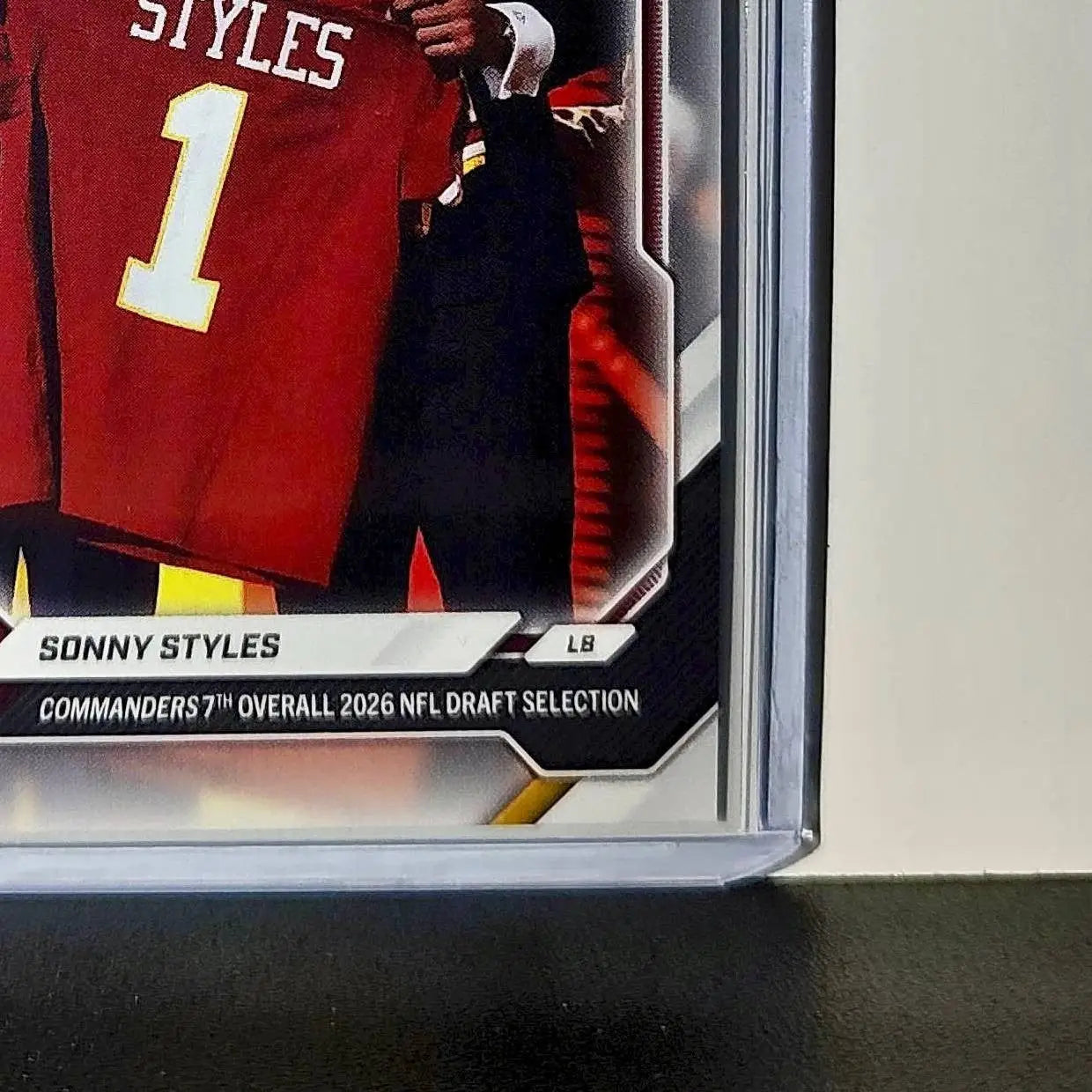 Sonny Styles Rookie 2026 Topps Now Draft Night #SSTY Card Washington Commanders - Football Card Single