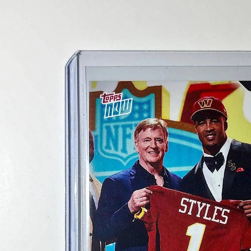 Sonny Styles Rookie 2026 Topps Now Draft Night #SSTY Card Washington Commanders - Football Card Single