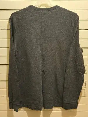 Sonoma Long Sleeve Shirt Mens XXL Tall Dark Gray Thermal Pullover - Apparel