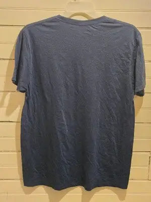 Sonoma T-Shirt Mens L Navy Better Days Palm Tree Graphic Coastal Club Tee Casual - Apparel