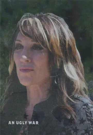 Portrait of a woman with highlights for Sons of Anarchy trading cards product image