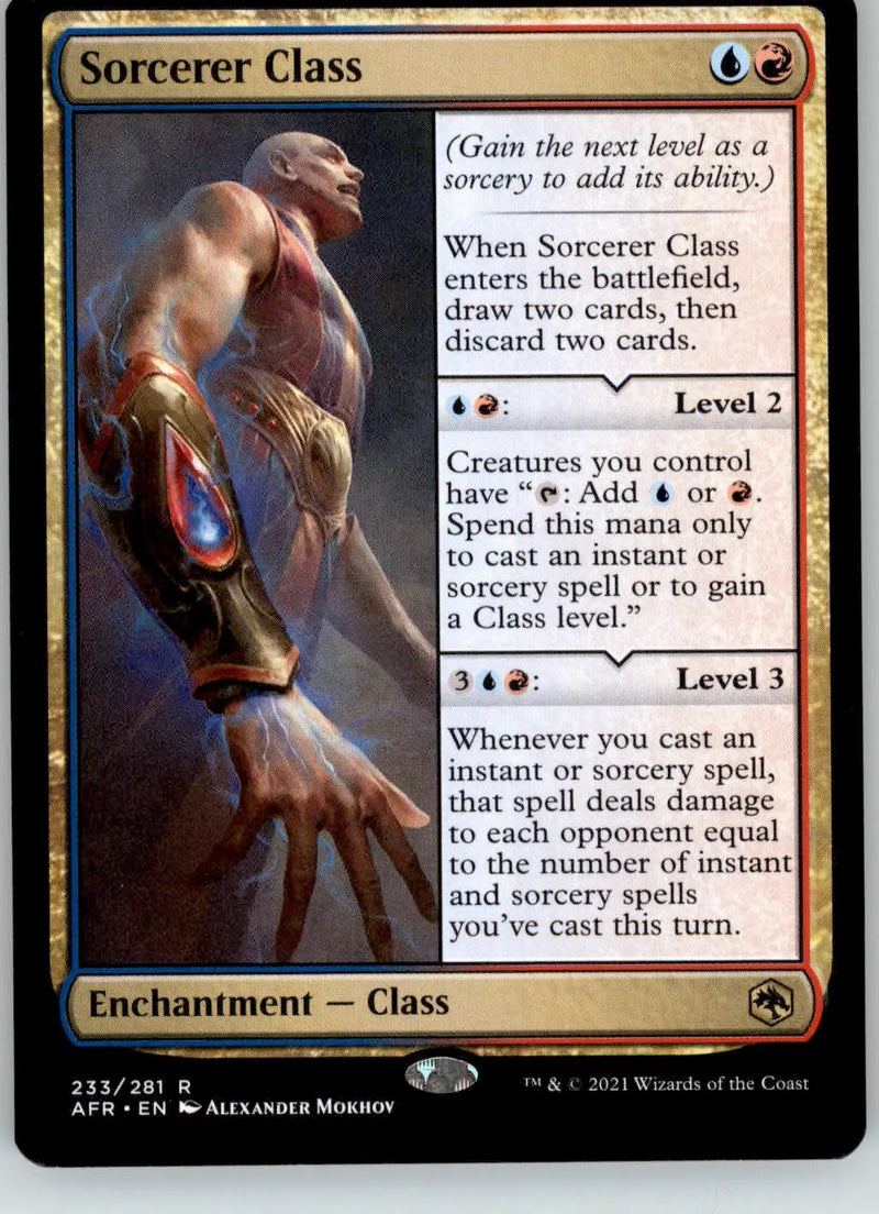 Sorcerer Class - Adventures in the Forgotten Realms - 233 - NM Magic - Magic Card Single