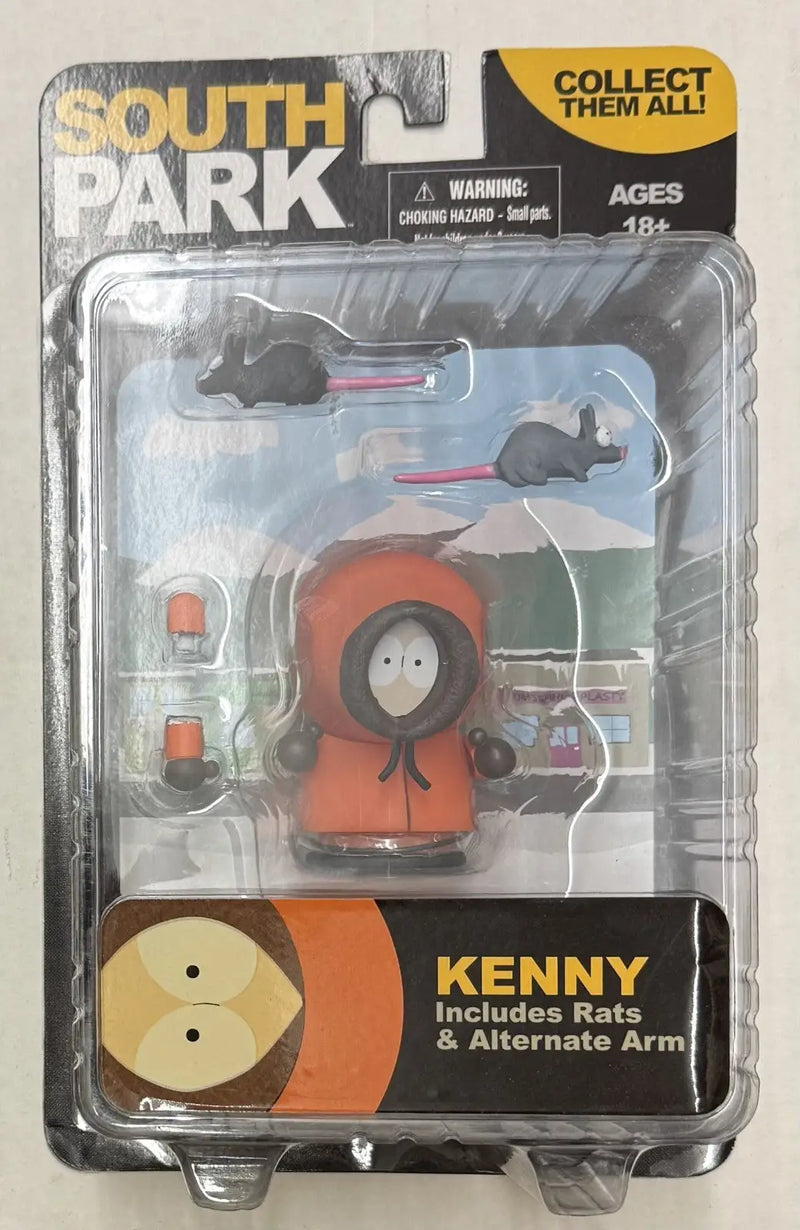 SOUTH PARK KENNY (includes rats and alternative arm) MEZCO TOYZ 2011 RARE - Action Figure & Toy