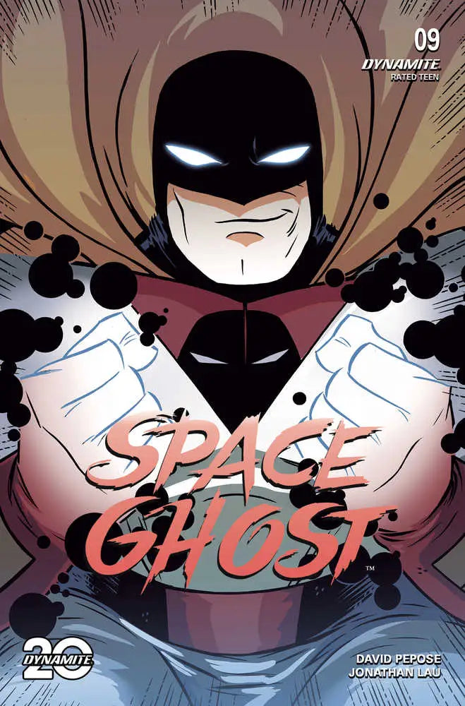 Space Ghost comic book cover D Marques by David Pepose featuring Space Ghost artwork