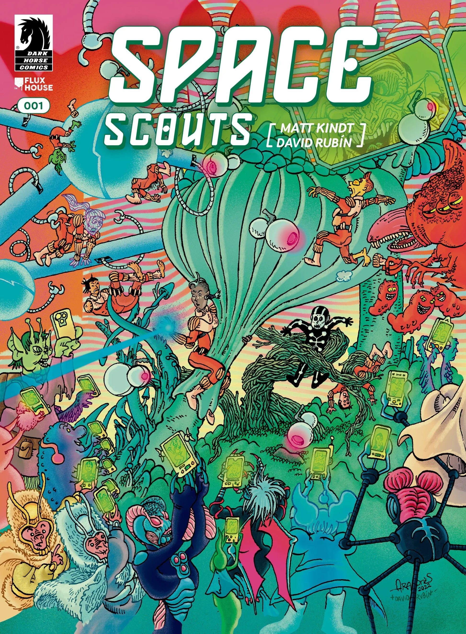 Space Scouts #1 (Cover B) (Sergio Aragones) - Comic Book