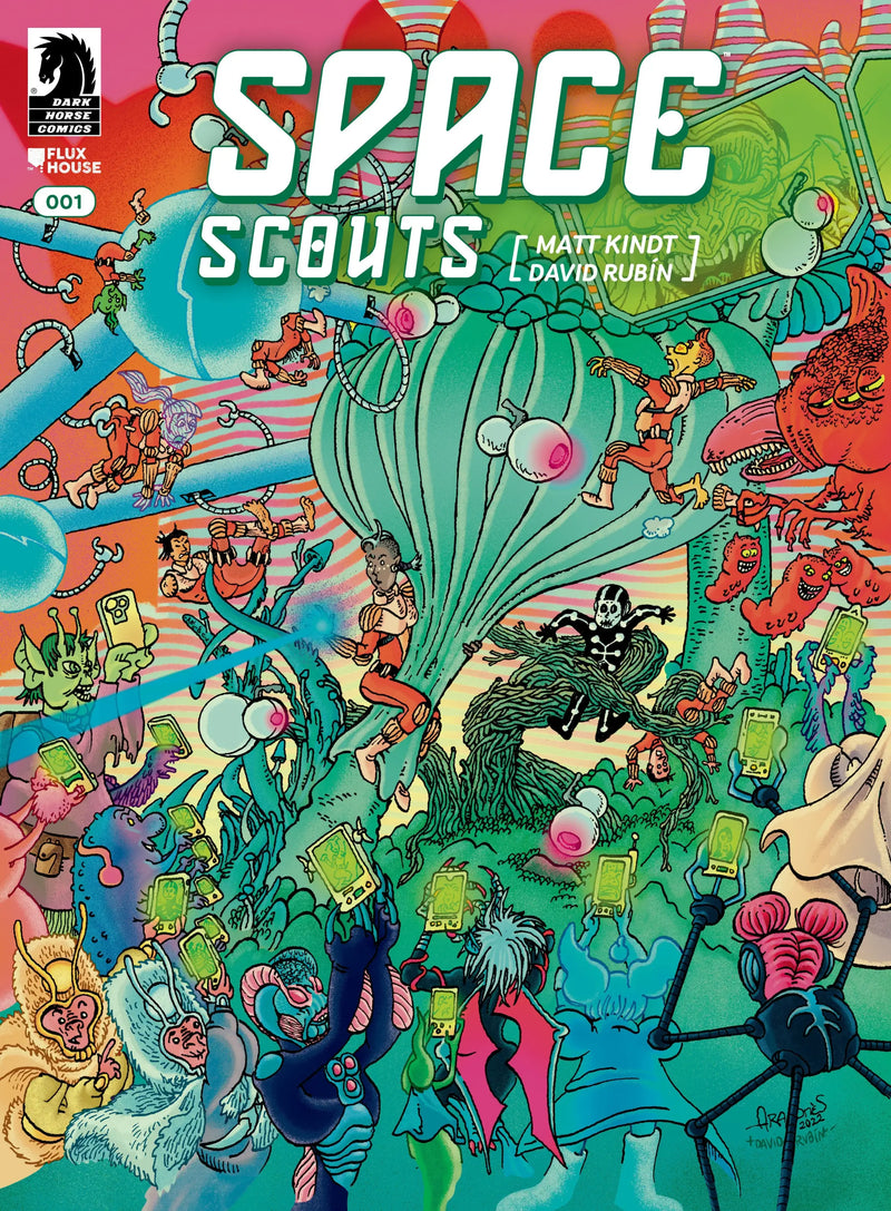 Space Scouts #1 (Cover B) (Sergio Aragones) - Comic Book