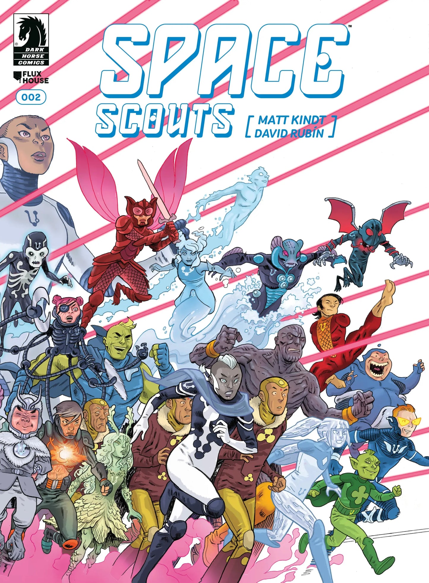 Space Scouts #2 (Cover B) (Brian Hurtt) - Back Issues