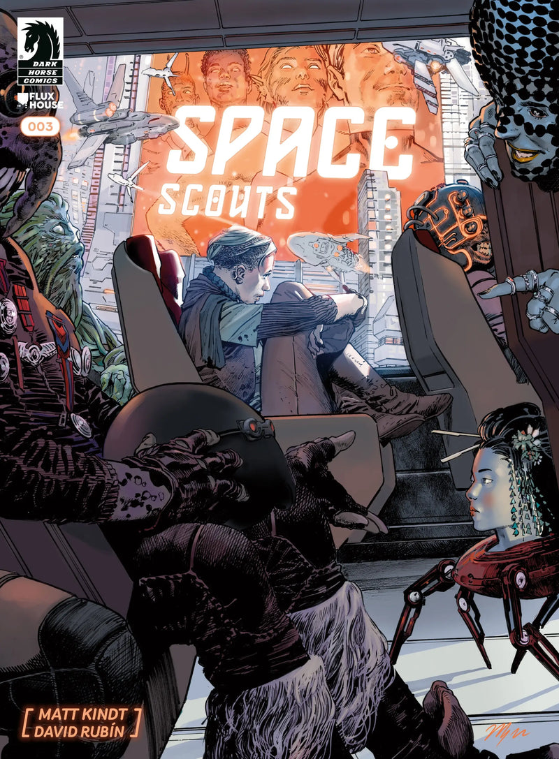 Space Scouts #3 (Cover B) (Alvaro Martinez Bueno) - Back Issues