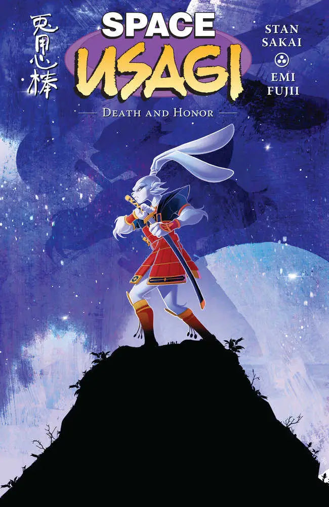 Space Usagi comic book cover featuring Yokai Hunter by Stan Sakai in Space Usagi Death And Honor