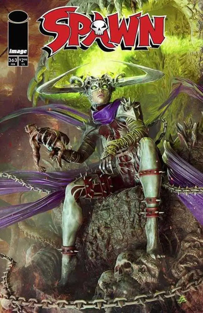 Spawn comic book cover featuring Bjorn Barends artwork from Power Players series