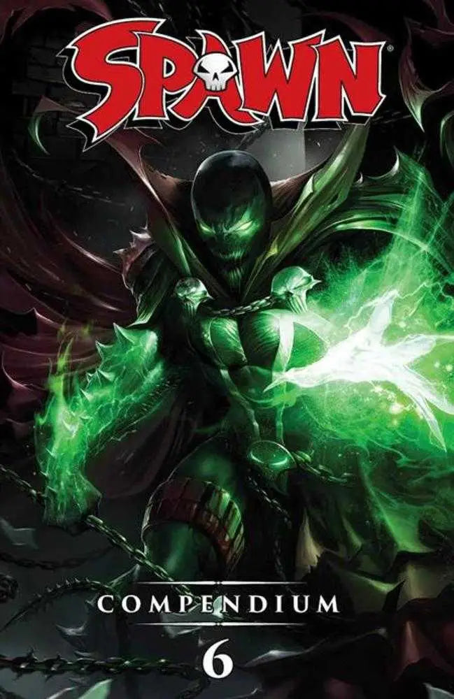 Spawn comic book cover from Spawn Compendium TPB Volume 06 by Todd McFarlane