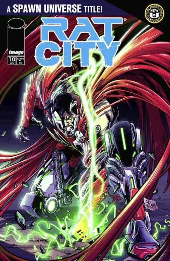 Spawn Rat City #10 Cover A Ze Carlos - Comic Book