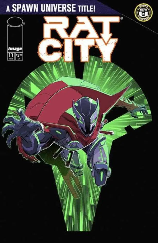 Spawn Rat City #11 Cover B Marco Failla Variant - Comic Book