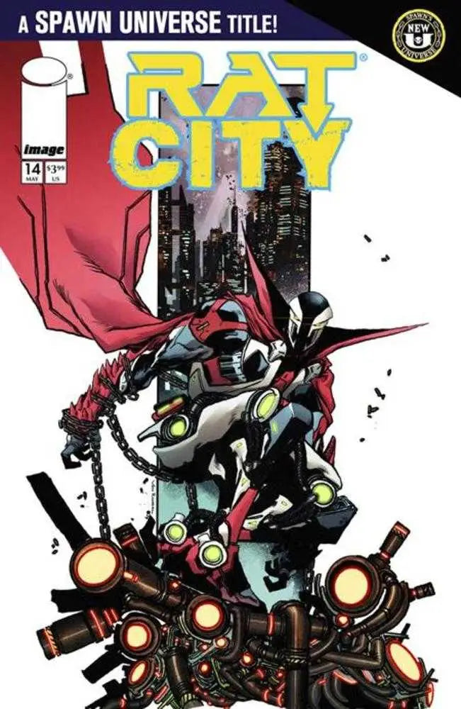Spawn Rat City comic book Cover B Von Randal Variant showcasing artwork by Von Randal