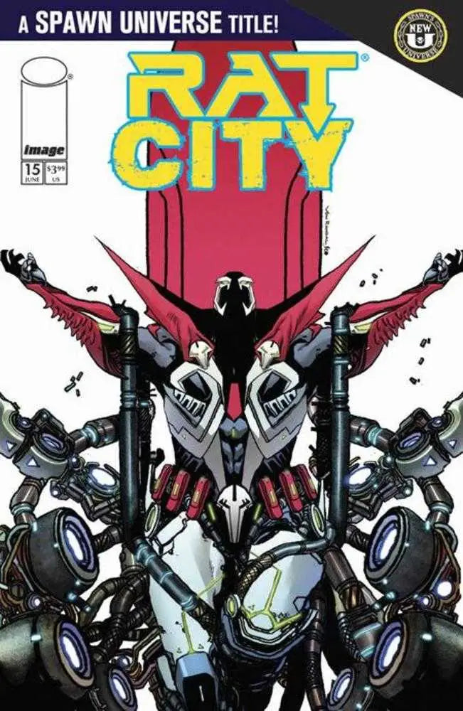 Spawn Rat City comic book Cover B Von Randal Variant featuring artwork by Von Randal