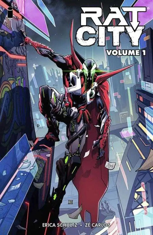 Cover of Spawn Rat City TP Volume 01 comic book featuring Rat City artwork