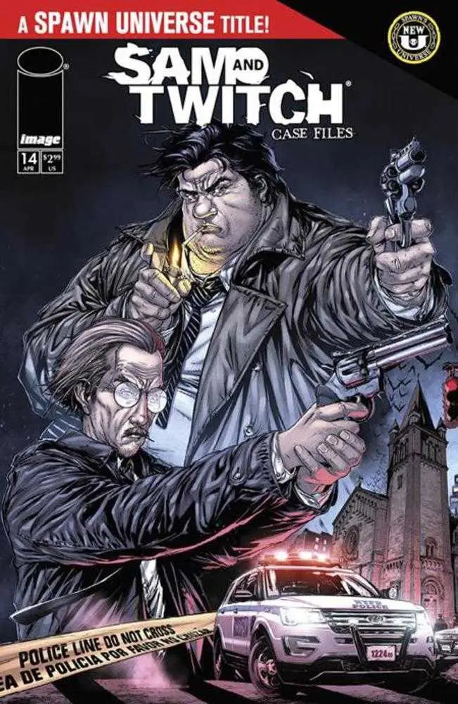 Cover of Spawn Sam And Twitch Case Files #14 showcasing Twitch Case Files artwork