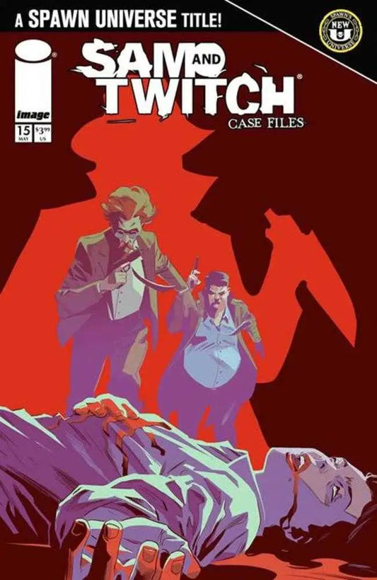Comic book cover of Spawn Sam And Twitch Case Files featuring Twitch Case Files artwork
