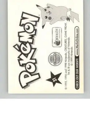 Spearow - 1999 Merlin Pokemon Stickers - #21 - Non_sport - Pokémon Card Single