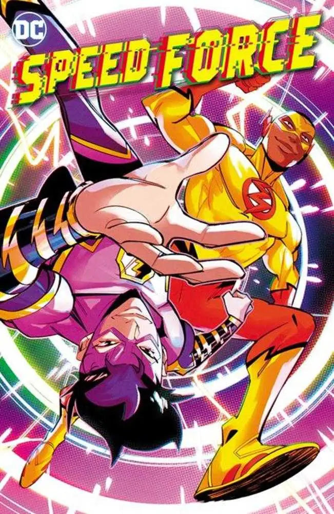 Speed Force comic book featuring Wallace West in the Speed Force TPB displayed