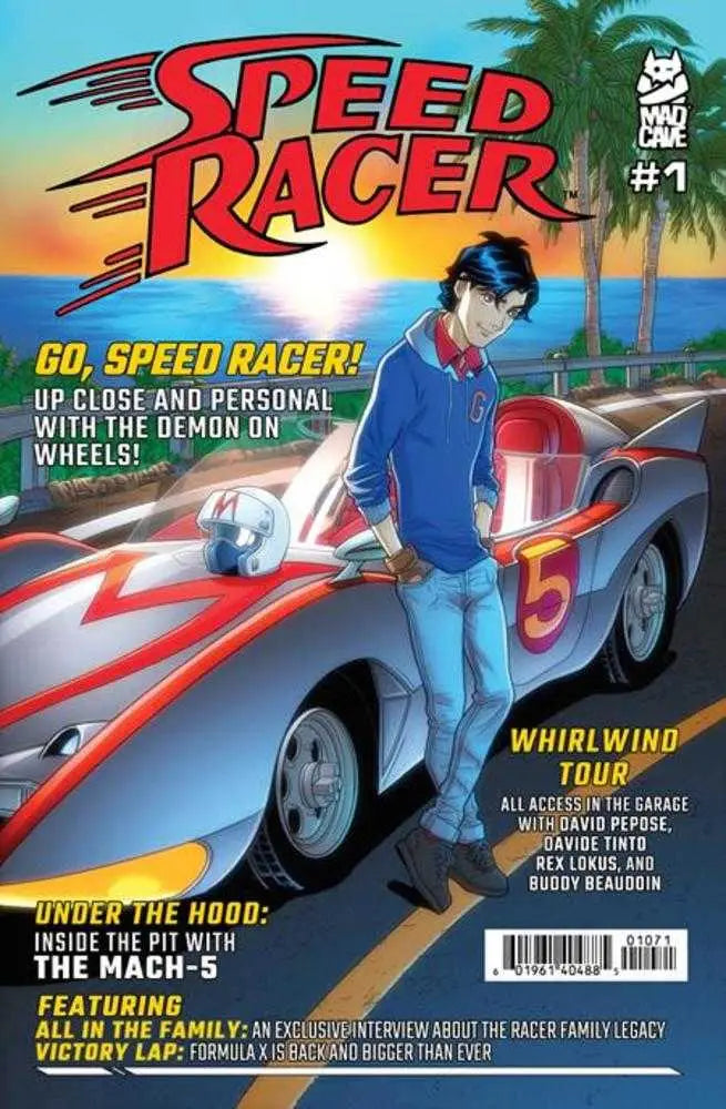 Speed Racer #1 Cover G 10 Copy Chris Batista Car Magazine Homage Unlock Variant - Comic Book