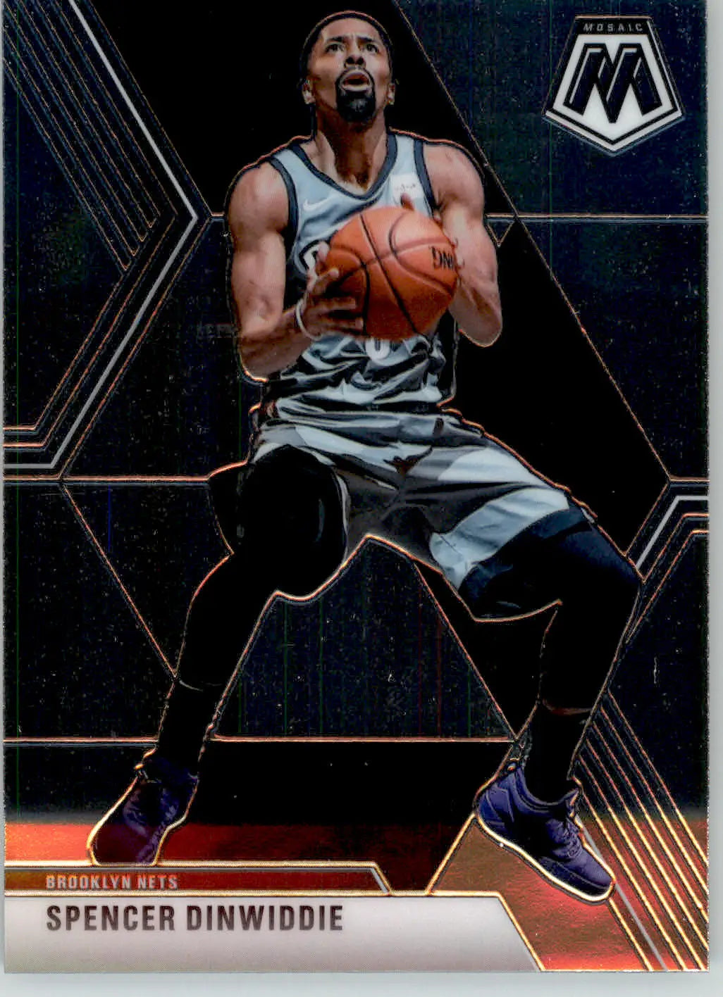 Spencer Dinwiddie - 2019-20 Panini Mosaic - #41 - Basketball - Basketball Card Single