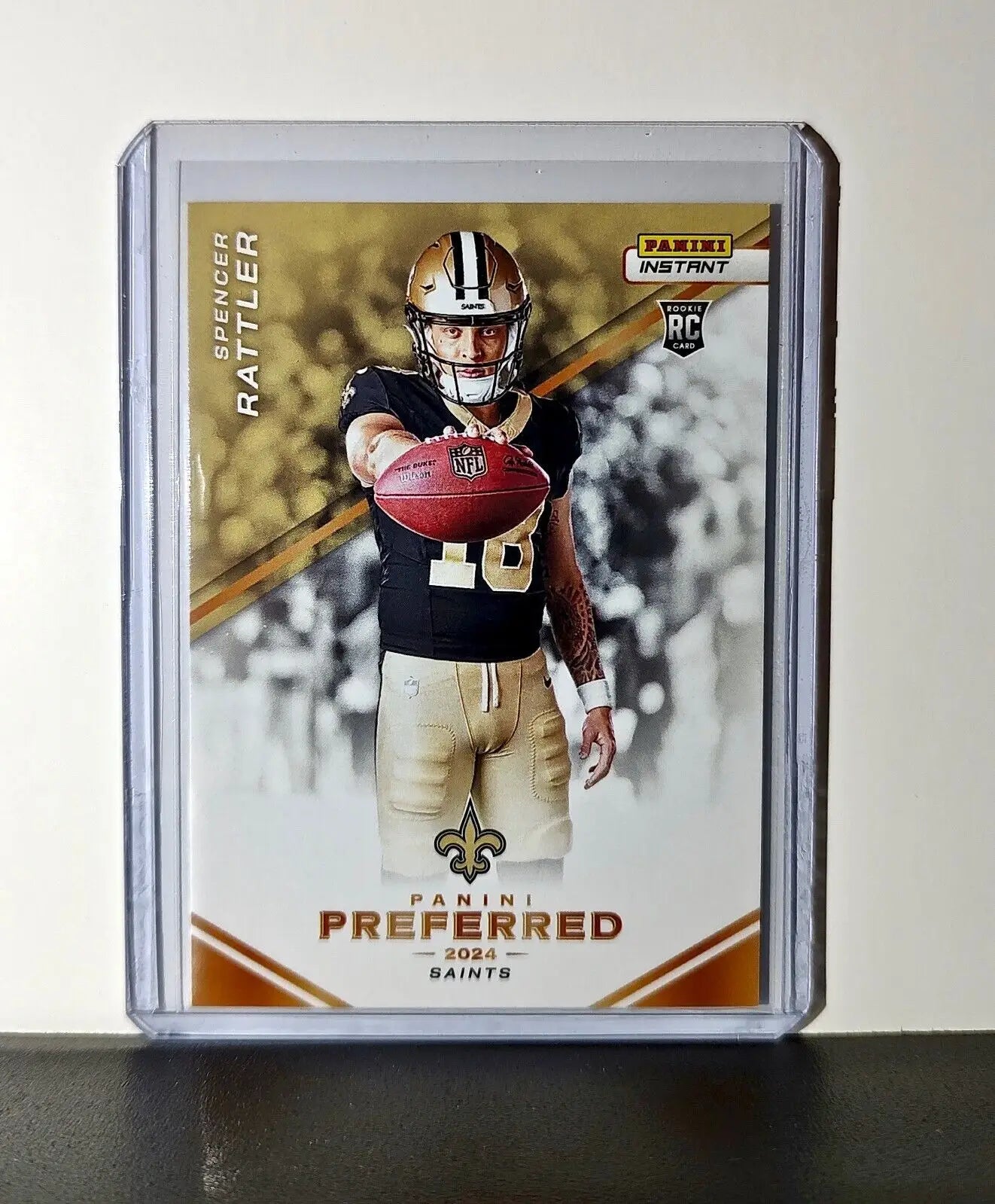 Spencer Rattler 2024 Panini Preferred NFL #24 Rookie Card Saints 1/335 - Football Card Single