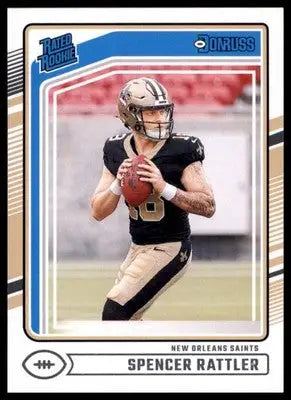 Spencer Rattler Rookie 2024 Donruss #359 New Orleans Saints