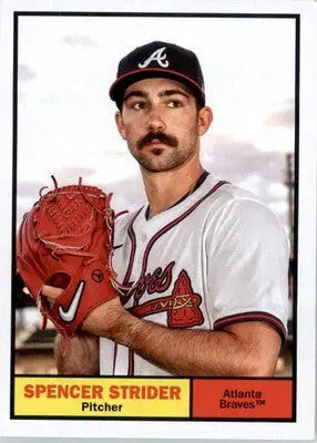 Spencer Strider - 2024 Topps Archives - #5 - Baseball - Baseball Card Single