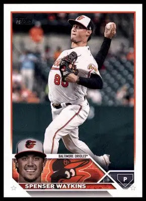 Spenser Watkins 2023 Topps #393 Baltimore Orioles - Baseball Card Single
