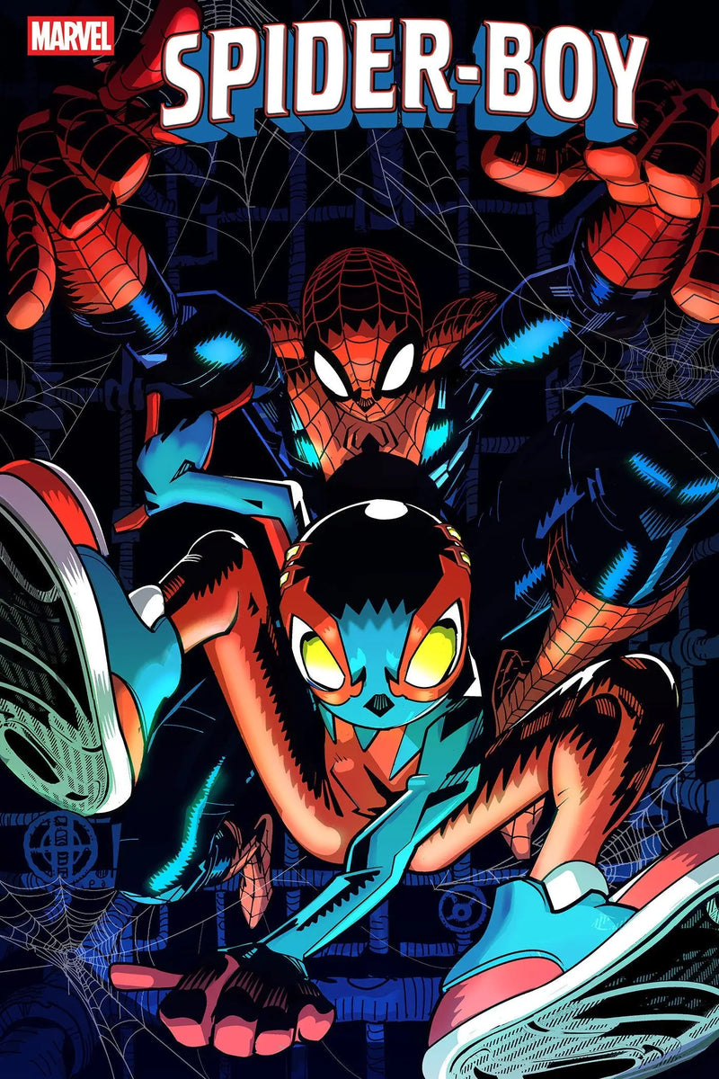 Spider-Boy #19 Damion Scott Variant comic book cover featuring Spider-Boy hero art