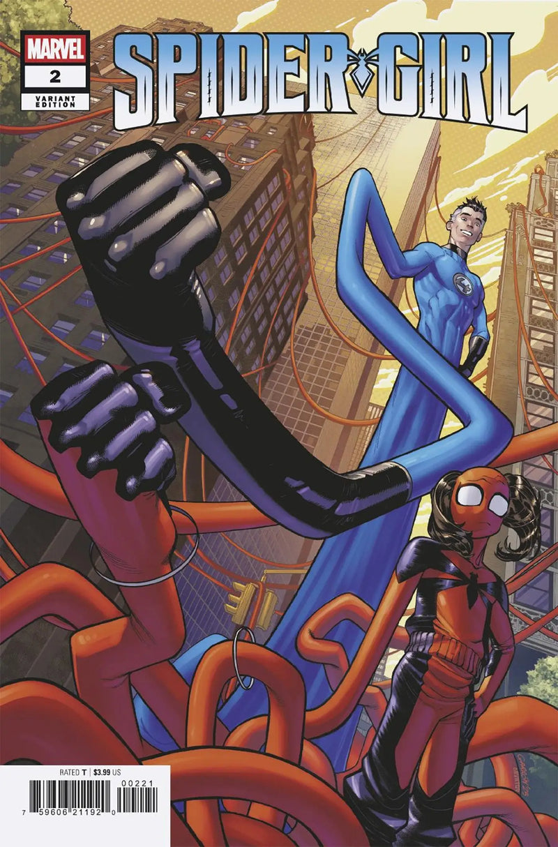 Spider-Girl #2 Javier Garron Spider-Girl Funhouse Mirror Variant - Comic Book